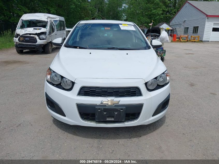 2013 Chevrolet Sonic Lt Auto VIN: 1G1JC6SG5D4151187 Lot: 39476519