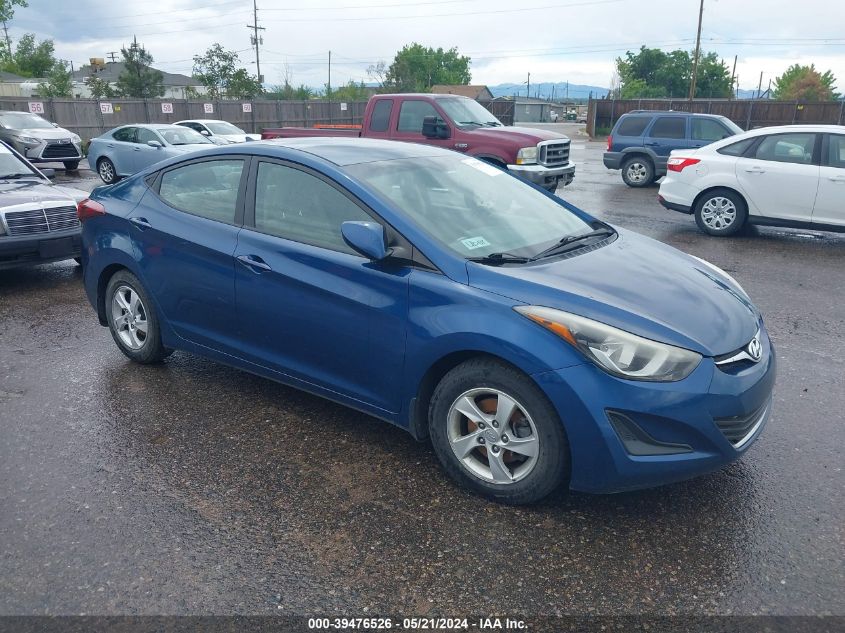 2015 Hyundai Elantra Se VIN: KMHDH4AE3FU416679 Lot: 39476526