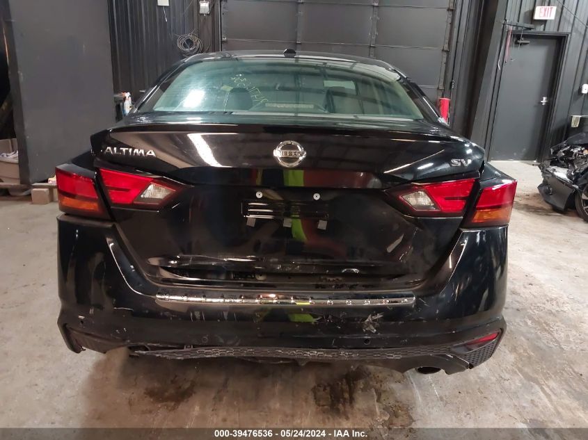 2022 Nissan Altima Sv Fwd VIN: 1N4BL4DV9NN374121 Lot: 39476536