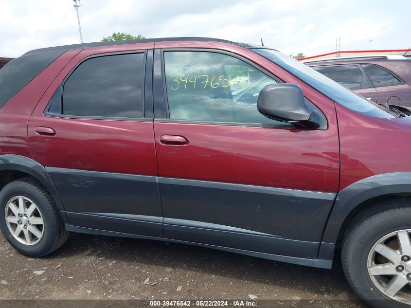 2004 Buick Rendezvous Cx VIN: 3G5DA03E74S583372 Lot: 39476542