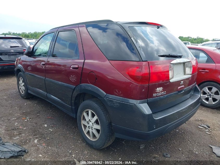 2004 Buick Rendezvous Cx VIN: 3G5DA03E74S583372 Lot: 39476542