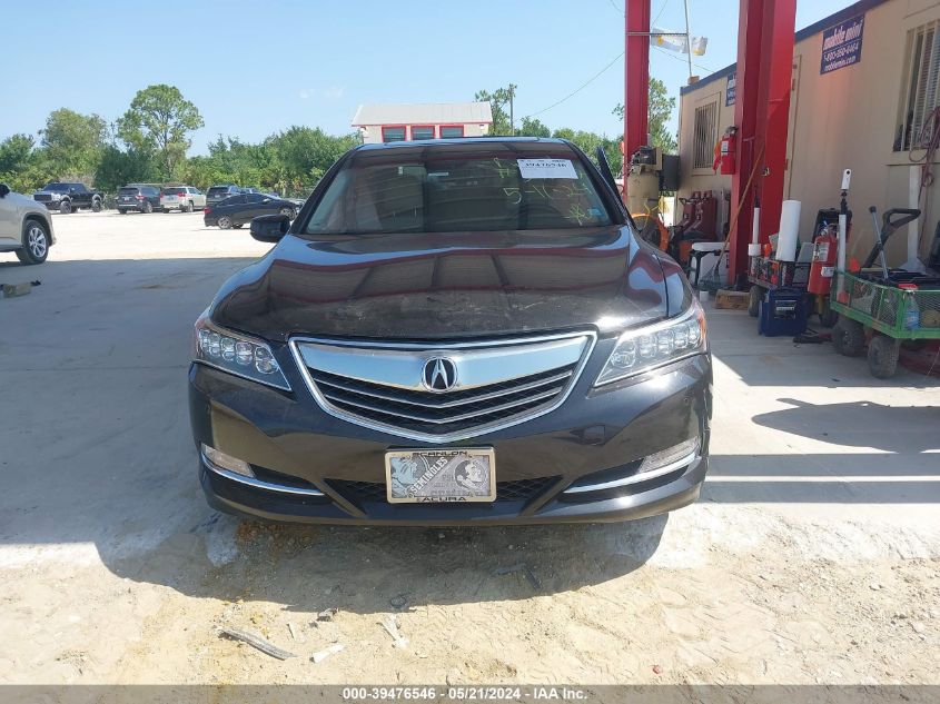 2014 Acura Rlx VIN: JH4KC1F92EC005734 Lot: 39476546