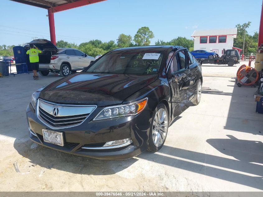 2014 Acura Rlx VIN: JH4KC1F92EC005734 Lot: 39476546