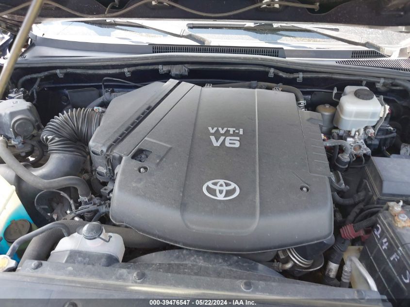 2013 Toyota Tacoma Base V6 VIN: 3TMLU4EN3DM126286 Lot: 39476547