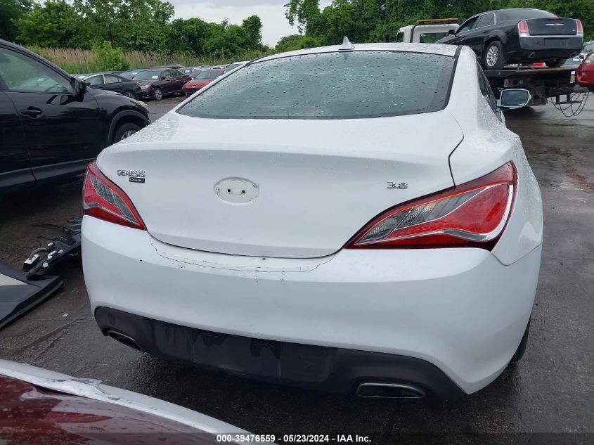 2015 Hyundai Genesis 3.8 Base VIN: KMHHT6KJ3FU125350 Lot: 39476559