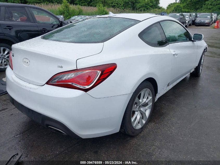 2015 Hyundai Genesis 3.8 Base VIN: KMHHT6KJ3FU125350 Lot: 39476559