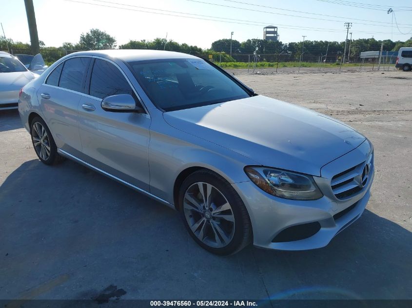 2015 Mercedes-Benz C 300 300 VIN: 55SWF4JB3FU091645 Lot: 39476560