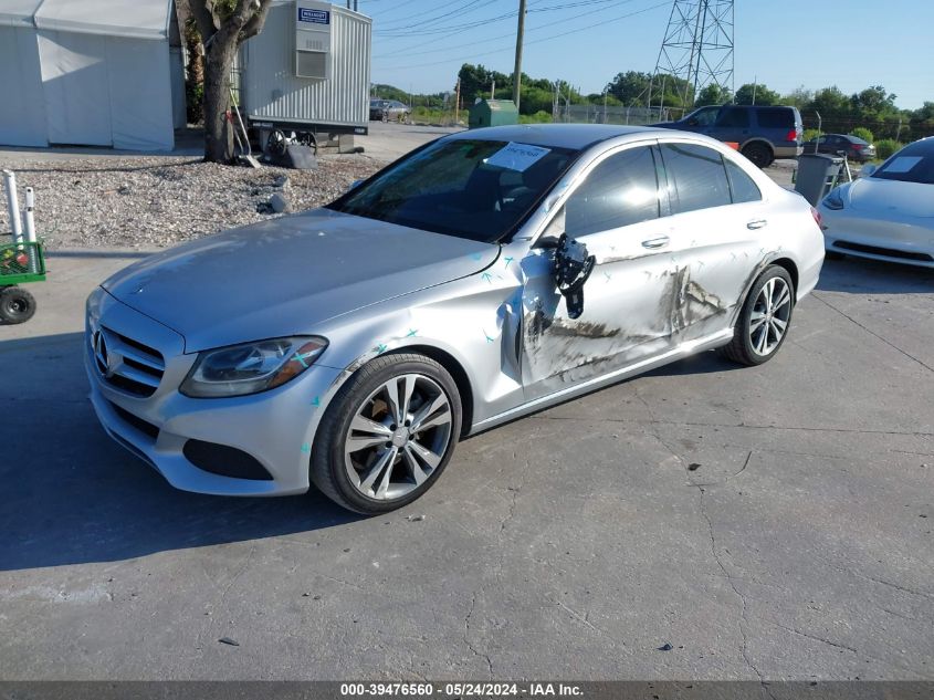 2015 Mercedes-Benz C 300 300 VIN: 55SWF4JB3FU091645 Lot: 39476560