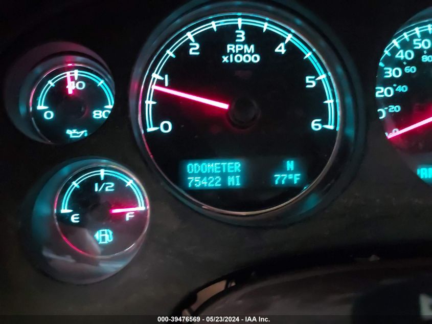 2012 Chevrolet Tahoe Ltz VIN: 1GNSCCE04CR100314 Lot: 39476569