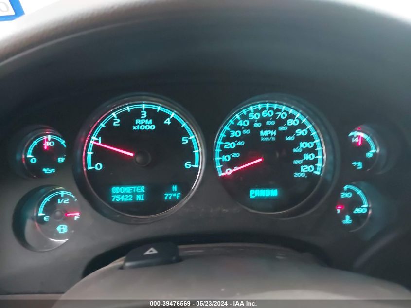 2012 Chevrolet Tahoe Ltz VIN: 1GNSCCE04CR100314 Lot: 39476569