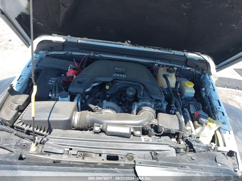 2019 Jeep Wrangler Unlimited Sport S 4X4 VIN: 1C4HJXDG6KW516606 Lot: 39476577