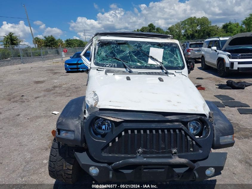2019 Jeep Wrangler Unlimited Sport S 4X4 VIN: 1C4HJXDG6KW516606 Lot: 39476577