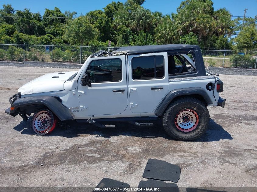 2019 Jeep Wrangler Unlimited Sport S 4X4 VIN: 1C4HJXDG6KW516606 Lot: 39476577