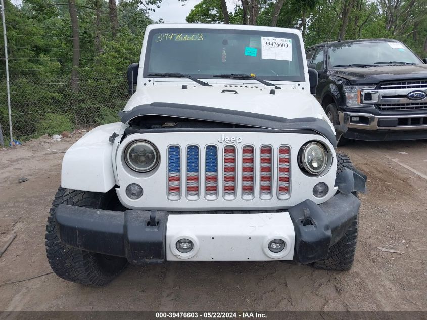 2016 Jeep Wrangler Unlimited Sahara VIN: 1C4BJWEG9GL290052 Lot: 39476603