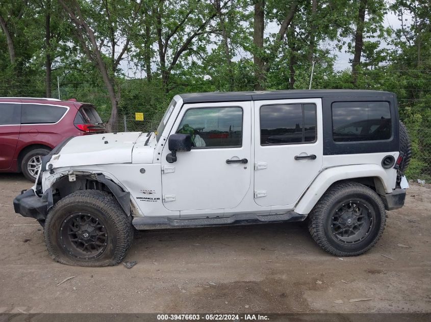 2016 Jeep Wrangler Unlimited Sahara VIN: 1C4BJWEG9GL290052 Lot: 39476603