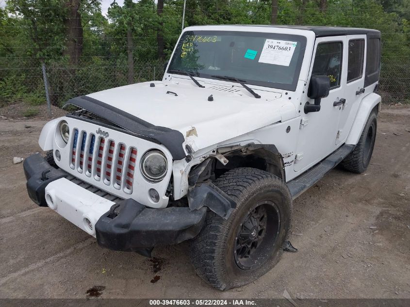 2016 Jeep Wrangler Unlimited Sahara VIN: 1C4BJWEG9GL290052 Lot: 39476603