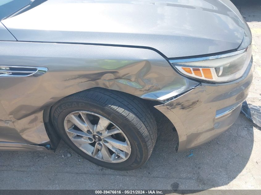 2016 Kia Optima Lx VIN: 5XXGT4L37GG022590 Lot: 39476616