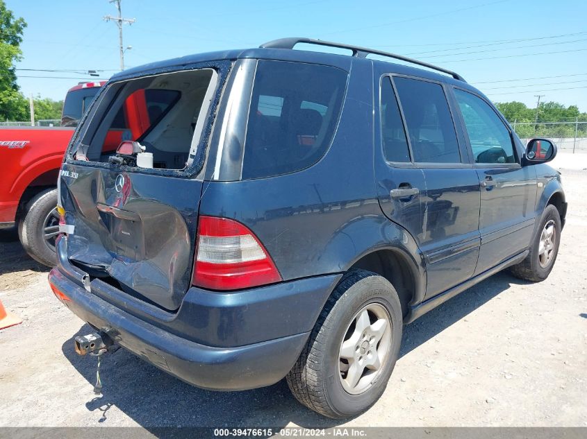 2000 Mercedes-Benz Ml 320 VIN: 4JGAB54E5YA202559 Lot: 39476615