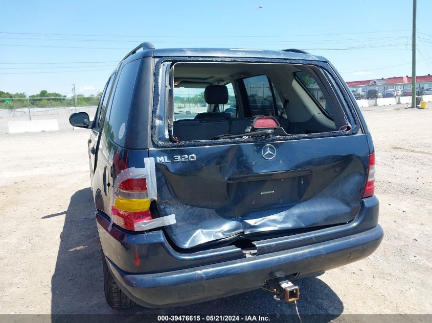 2000 Mercedes-Benz Ml 320 VIN: 4JGAB54E5YA202559 Lot: 39476615