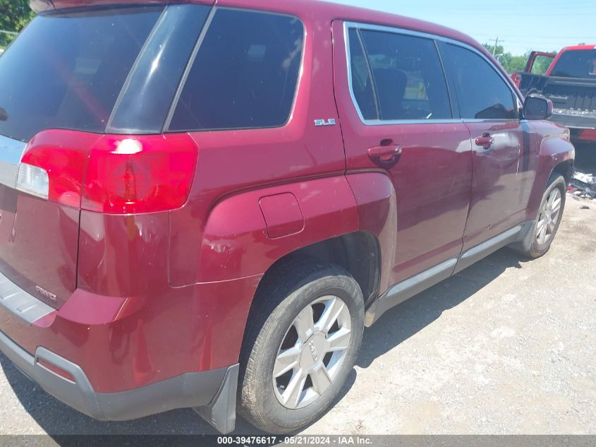 2010 GMC Terrain Sle-1 VIN: 2CTFLCEW8A6246470 Lot: 39476617