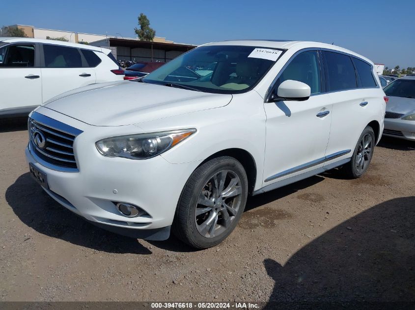 2013 Infiniti Jx35 VIN: 5N1AL0MN5DC314860 Lot: 39476618