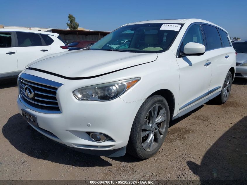 2013 Infiniti Jx35 VIN: 5N1AL0MN5DC314860 Lot: 39476618