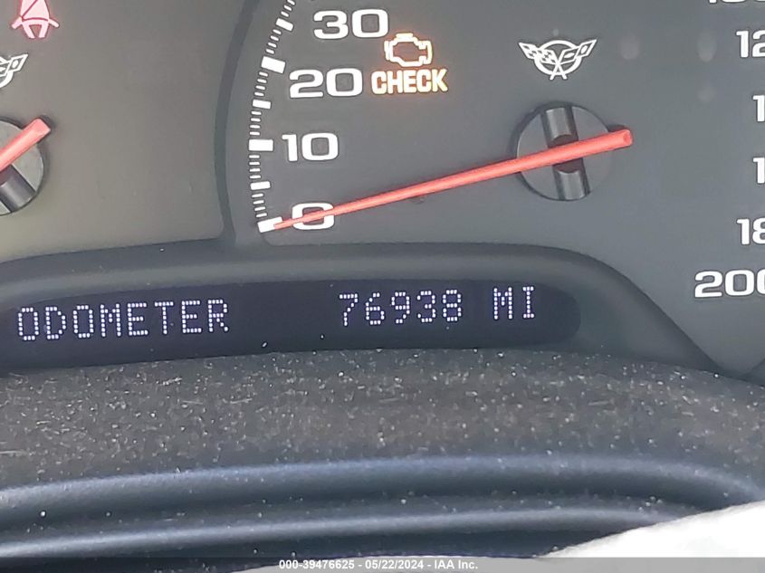 2000 Chevrolet Corvette VIN: 1G1YY22G5Y5115587 Lot: 39476625