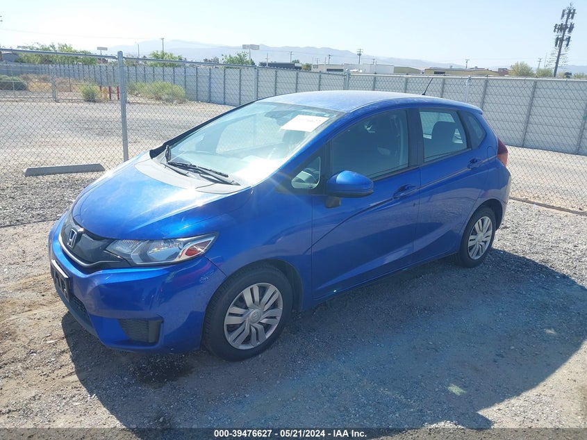 2015 HONDA FIT LX - 3HGGK5H5XFM748428