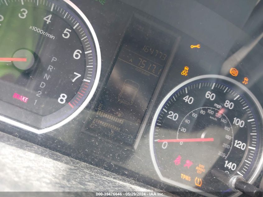 2010 Honda Cr-V Ex-L VIN: 5J6RE3H79AL031527 Lot: 39476646