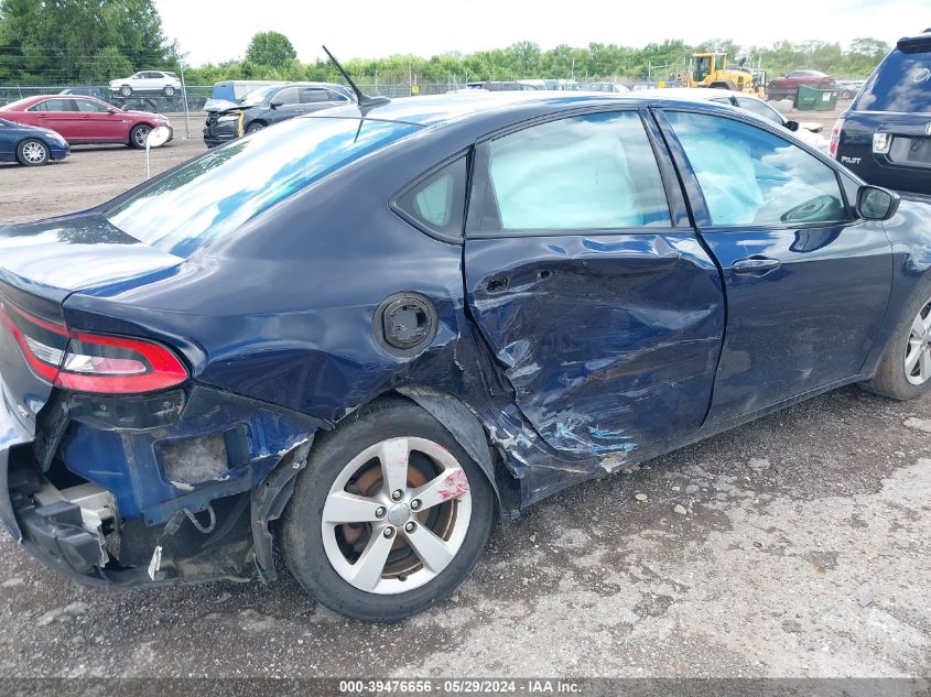 2015 Dodge Dart Sxt VIN: 1C3CDFBB8FD223721 Lot: 39476656