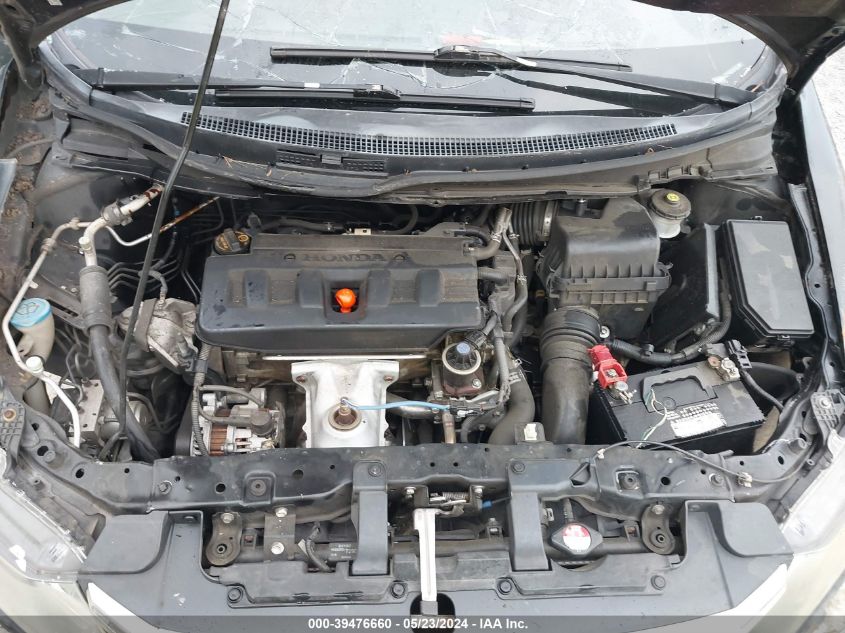 2012 Honda Civic Lx VIN: 2HGFB2F59CH323290 Lot: 39476660