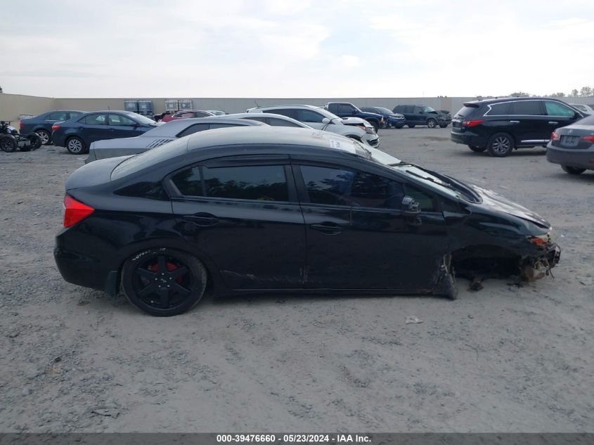 2012 Honda Civic Lx VIN: 2HGFB2F59CH323290 Lot: 39476660