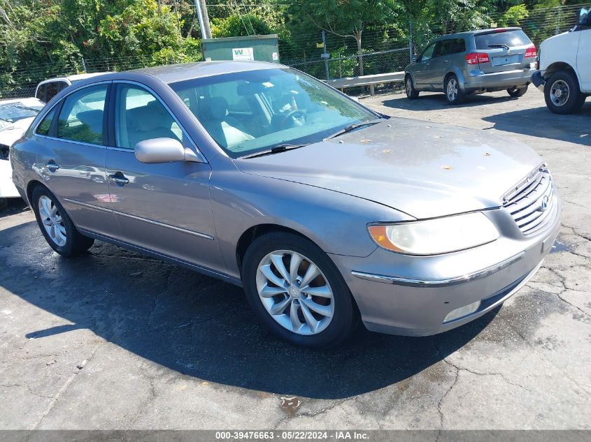 KMHFCU6F66A058827 2006 Hyundai Azera