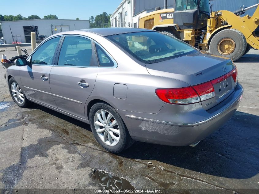 KMHFCU6F66A058827 2006 Hyundai Azera