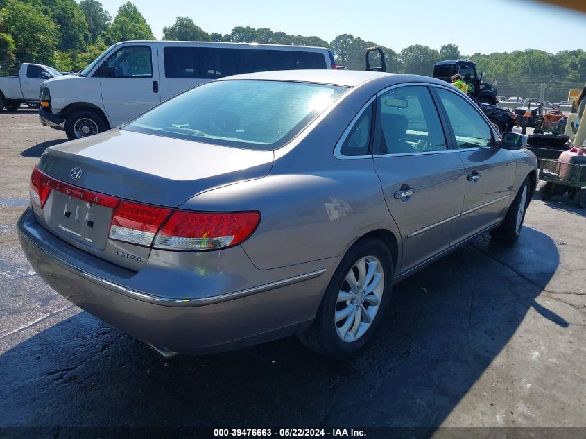 KMHFCU6F66A058827 2006 Hyundai Azera