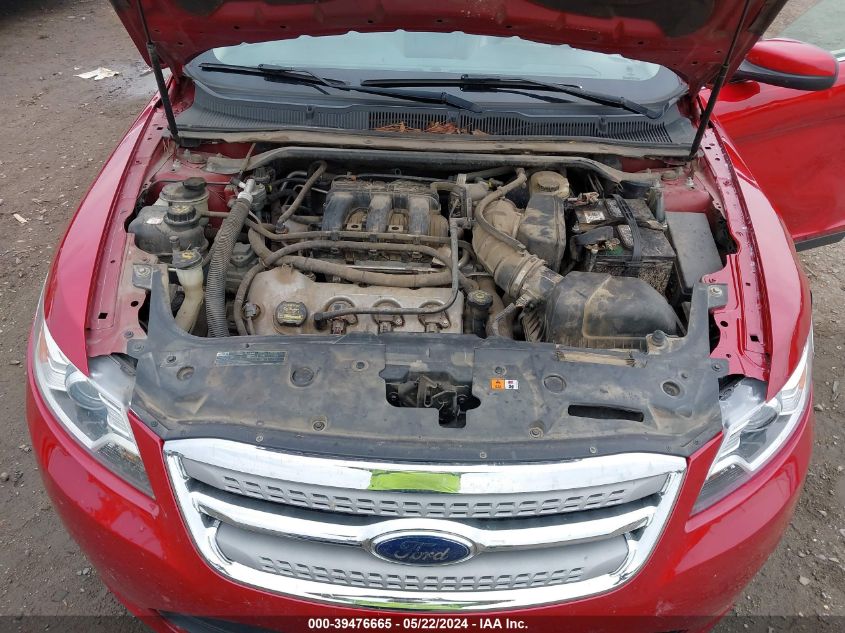 2010 Ford Taurus Sel VIN: 1FAHP2EWXAG126226 Lot: 39476665