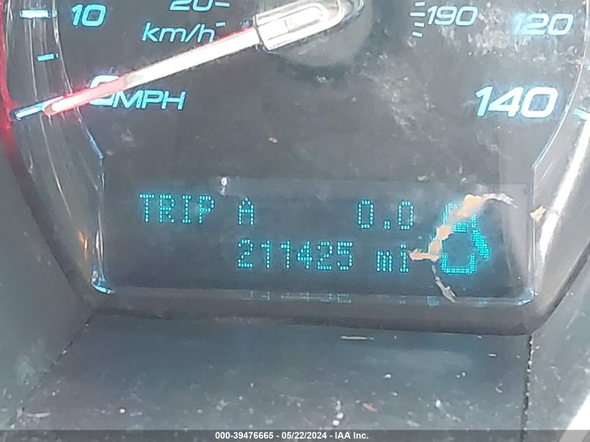 2010 Ford Taurus Sel VIN: 1FAHP2EWXAG126226 Lot: 39476665