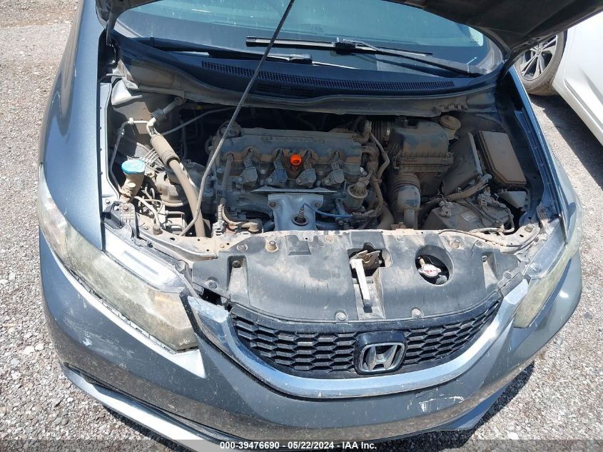 2013 Honda Civic Ex-L VIN: 19XFB2F92DE086043 Lot: 39476690