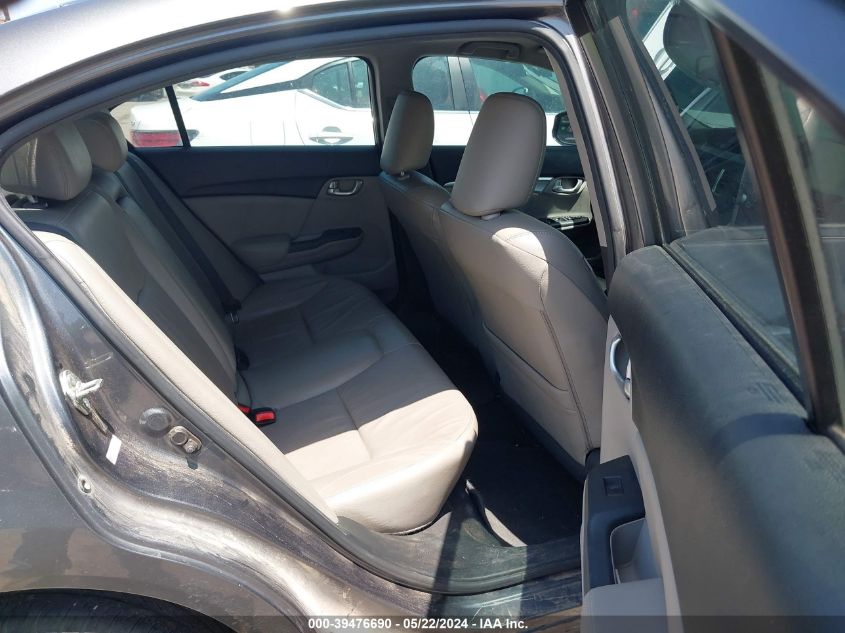 2013 Honda Civic Ex-L VIN: 19XFB2F92DE086043 Lot: 39476690