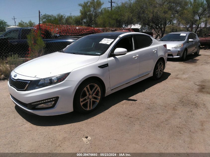 2013 Kia Optima Sx VIN: 5XXGR4A65DG100579 Lot: 39476693