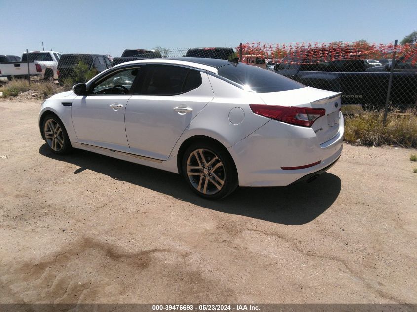 2013 Kia Optima Sx VIN: 5XXGR4A65DG100579 Lot: 39476693