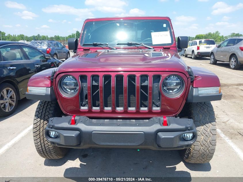 2021 Jeep Gladiator Rubicon 4X4 VIN: 1C6JJTBG3ML539527 Lot: 39476710