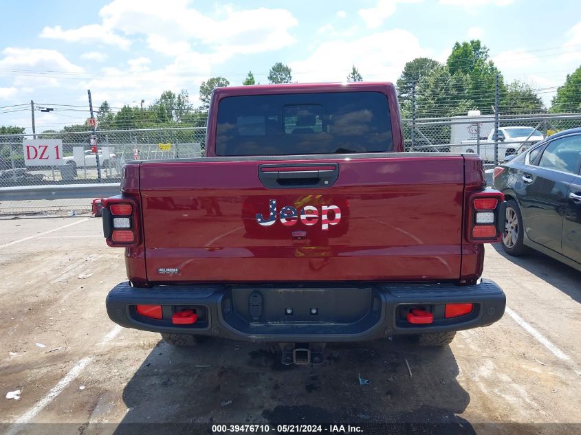 2021 Jeep Gladiator Rubicon 4X4 VIN: 1C6JJTBG3ML539527 Lot: 39476710