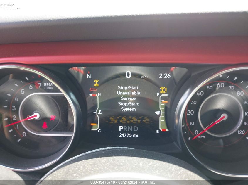 2021 Jeep Gladiator Rubicon 4X4 VIN: 1C6JJTBG3ML539527 Lot: 39476710