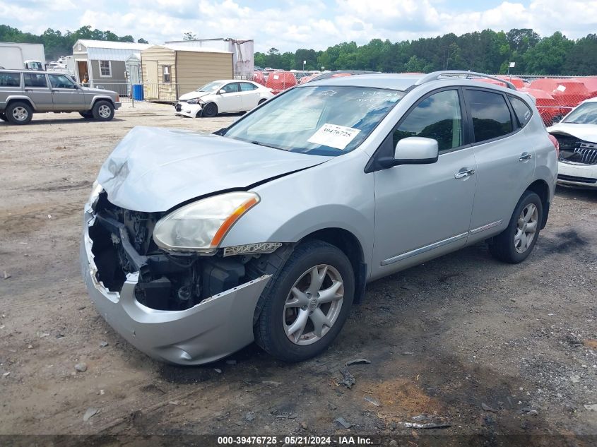 2011 Nissan Rogue Sv VIN: JN8AS5MT4BW572239 Lot: 39476725