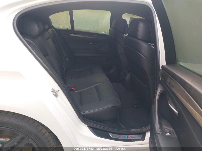 2013 BMW 550I VIN: WBAFR9C50DDX80508 Lot: 39476740