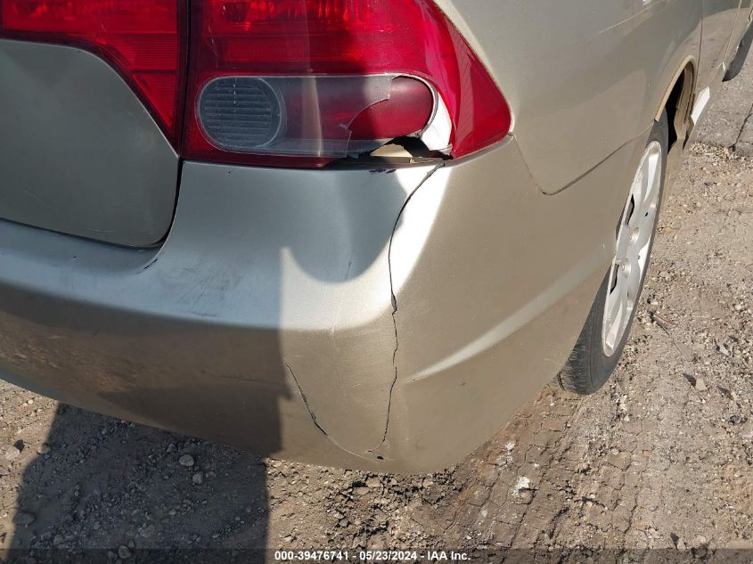 2007 Honda Civic Lx VIN: 1HGFA16547L124895 Lot: 39476741