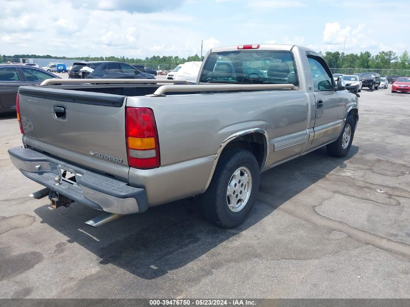 2001 Chevrolet Silverado 1500 Ls VIN: 1GCEC14T31Z272739 Lot: 39476750