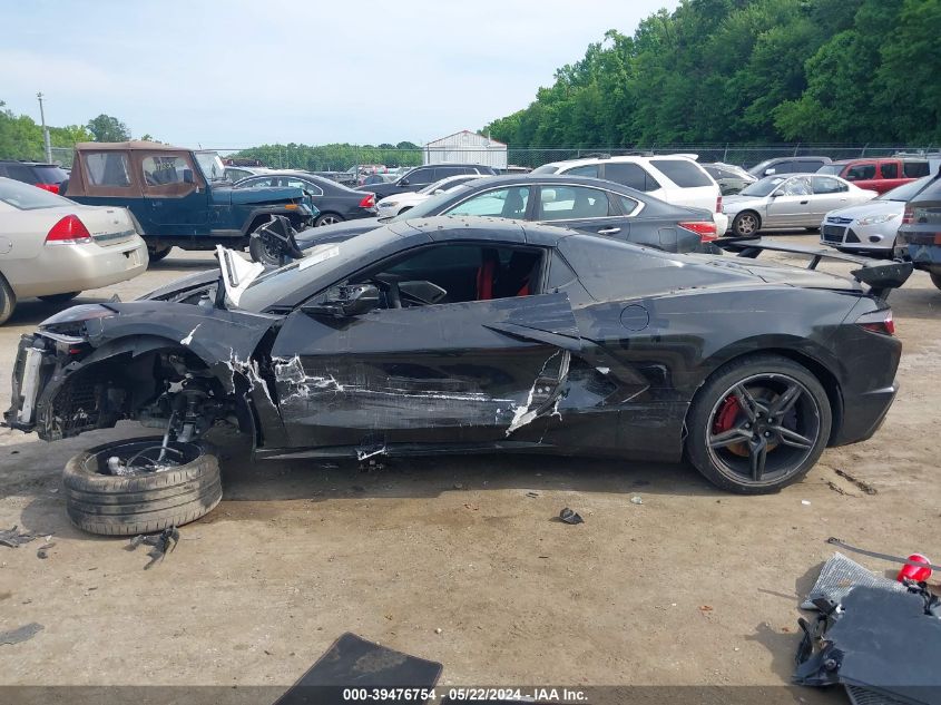 2022 Chevrolet Corvette Stingray Rwd 3Lt VIN: 1G1YC3D47N5110474 Lot: 39476754