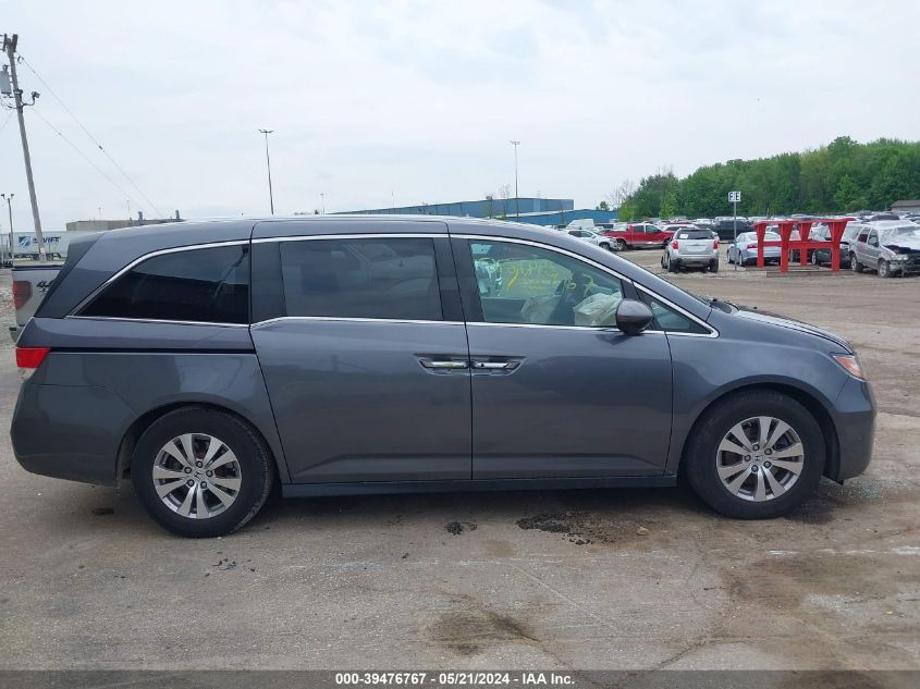 2014 Honda Odyssey Ex-L VIN: 5FNRL5H6XEB091730 Lot: 39476767